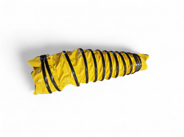Belüftungsspiralschlauch / Warmluftschlauch – Premium-Qualität gelb-schwarz Ø 320mm - 170 - 1,5 Meter